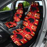 Seven Tribes Red Bear Car Seat Covers 212301