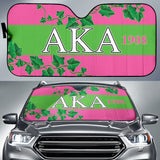 African Car Auto Sun Shades Alpha Kappa Alpha Ivy Leaf 211801
