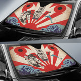 Amazing Car Accessories Decoration Japan Culture Car Auto Sun Shades 212701