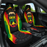 Lion Irie Rastafari Car Seat Covers Jah Bless 212101