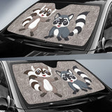 Funny Raccoons Animals Car Auto Sun Shades 212801