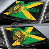 Jamaica Lion Car Auto Sun Shades Flag Version Amazing 211701