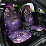 Witch Black Cat Glalaxy Car Seat Covers 212201