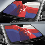 Bear Russia Flag Printed Car Auto Sun Shades 212801