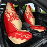 African Delta Sigma Theta Car Auto Seat Covers Elephant Logo 212301