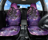 Witch Black Cat Glalaxy Car Seat Covers 212201