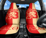 Delta Sigma Theta 1913 Elephant Symbol Car Auto Seat Covers 212301