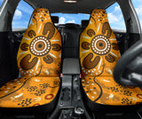 Australia Aboriginal Art In Spring Style Car Seat Covers 2 212501