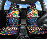 Amazing Gift Idea M&M Colorful Car Seat Covers 210101