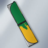 Jamaica Lion Flag Grunge Car Auto Sun Shades 211701