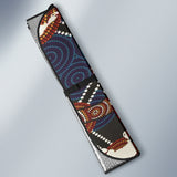 Australian Boomerang And Snake Indigenous Car Auto Sun Shades 212501