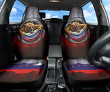 Russia Flag Angry Bear Amazing Decor Gift Present Car Seat Covers 212801