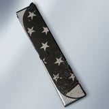 Black And White American Flag Car Auto Sun Shades 212401