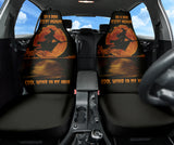 Witch Fly On A Dark Desert Highway Car Seat Covers 212201