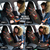 Australian Boomerang And Snake Indigenous Car Seat Covers 212501