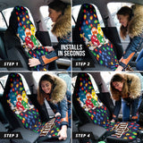 Amazing Gift Idea M&M Colorful Car Seat Covers 210101