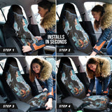 Witch Black Cat Car Seat Covers 212201