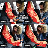 Delta Sigma Theta 1913 Elephant Symbol Car Auto Seat Covers 212301