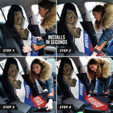 Russia Flag Fury Bear Amazing Decor Gift Idea Car Seat Covers 212801