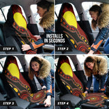 Australia Indigenous Circle Dot Car Seat Covers 1 212501