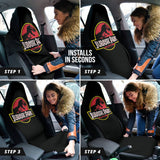 Jurassic Park Art Car Seat Covers Movie Fan Gift 213101