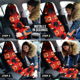 Seven Tribes Red Bear Car Seat Covers 212301