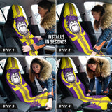 Omega Psi Phi Bulldog Iron Car Seat Covers 212401