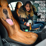 Golden Retriever Car Seat Covers Funny Dog Face 212401