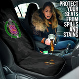 Omega Psi Phi Dark Black & Grey Camo Car Seat Covers 210101