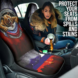 Russia Flag Angry Bear Amazing Decor Gift Present Car Seat Covers 212801