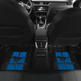 Blue Ford Mustang Fastback Muscle Car Floor Mats 210101