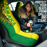 Jamaica Lion Car Seat Covers Flag Version Amazing 211701
