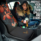 Amazing Kanaka Maoli Hawaiian Sea Turtle Tropical Hibiscus And Plumeria Flower Car Seat Covers 212901