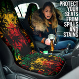 Colorful Jamaican Rasta Lions Car Seat Covers 211701