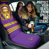 Omega Psi Phi 1911 BullDog Royal Purple Car Seat Covers 212401