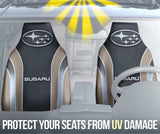 Amazing Beige Subaru Car Seat Covers 210402