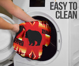 Seven Tribes Red Bear Car Seat Covers 212301