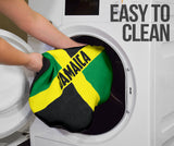 African Patterns Jamaica Flag Color With Lion Car Seat Covers 211701