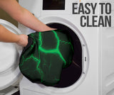 Biohazard Green Neon Crack Car Seat Covers 212101