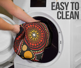 Australia Indigenous Circle Dot Car Seat Covers 2 212501