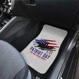 09.11 Patriot Day We Will Never Forget Car Floor Mats 210305 - YourCarButBetter