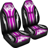 2 Front Holden Seat Covers Pink 144627 - YourCarButBetter