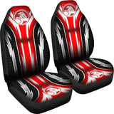 2 Front Holden Seat Covers Red 144627 - YourCarButBetter