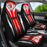 2 Front Skoda Seat Covers Red 144627 - YourCarButBetter