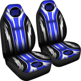 2 Front Subaru Sti Seat Covers Blue 144627 - YourCarButBetter
