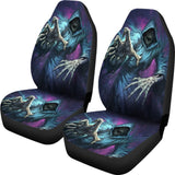 2 Pcs Grim Reaper Car Seat Covers 101819 - YourCarButBetter