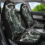 2 Pcs Grim Reaper Car Seat Covers 101819 - YourCarButBetter