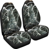 2 Pcs Grim Reaper Car Seat Covers 101819 - YourCarButBetter