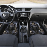4 Pcs Gothic Skull Car Mats 101819 - YourCarButBetter