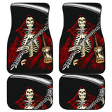 4 Pcs Grim Reaper Car Mats 101819 - YourCarButBetter
